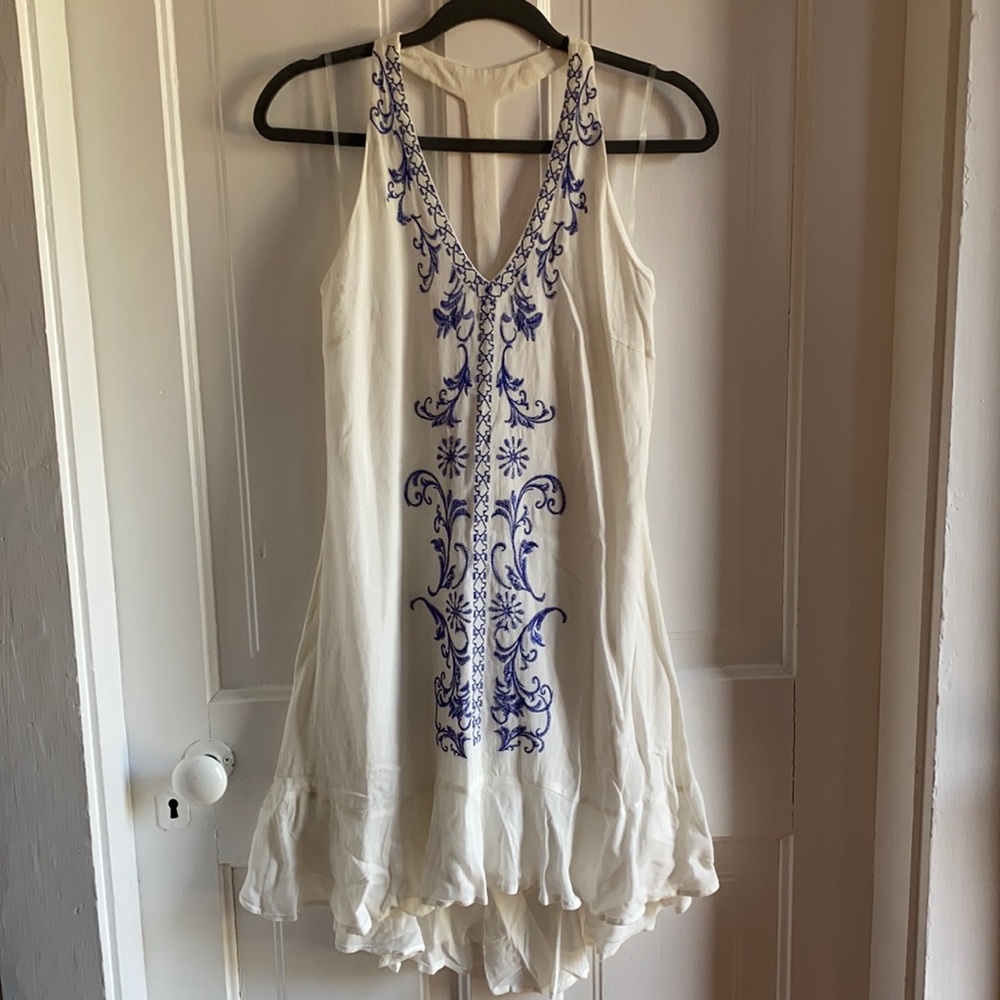 NWT Sequin Hearts Racerback High-Low Dress